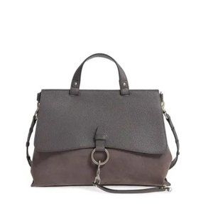 Rebecca Minkoff Medium Keith Suede & Leather Satchel